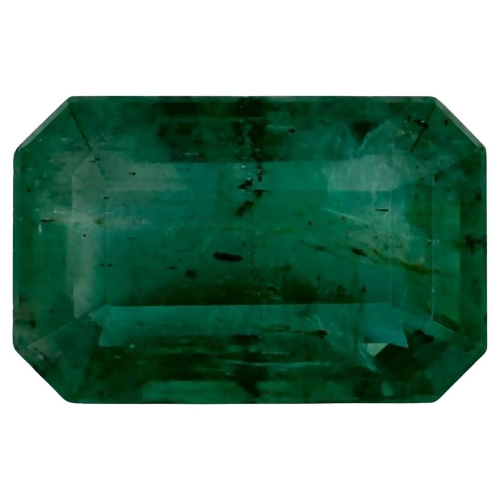1.60 Ct Emerald Octagon Cut Loose Gemstone
