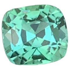 1.60 Cts Natural Loose Mint Green Tourmaline Gemstone From Afghanistan Mine