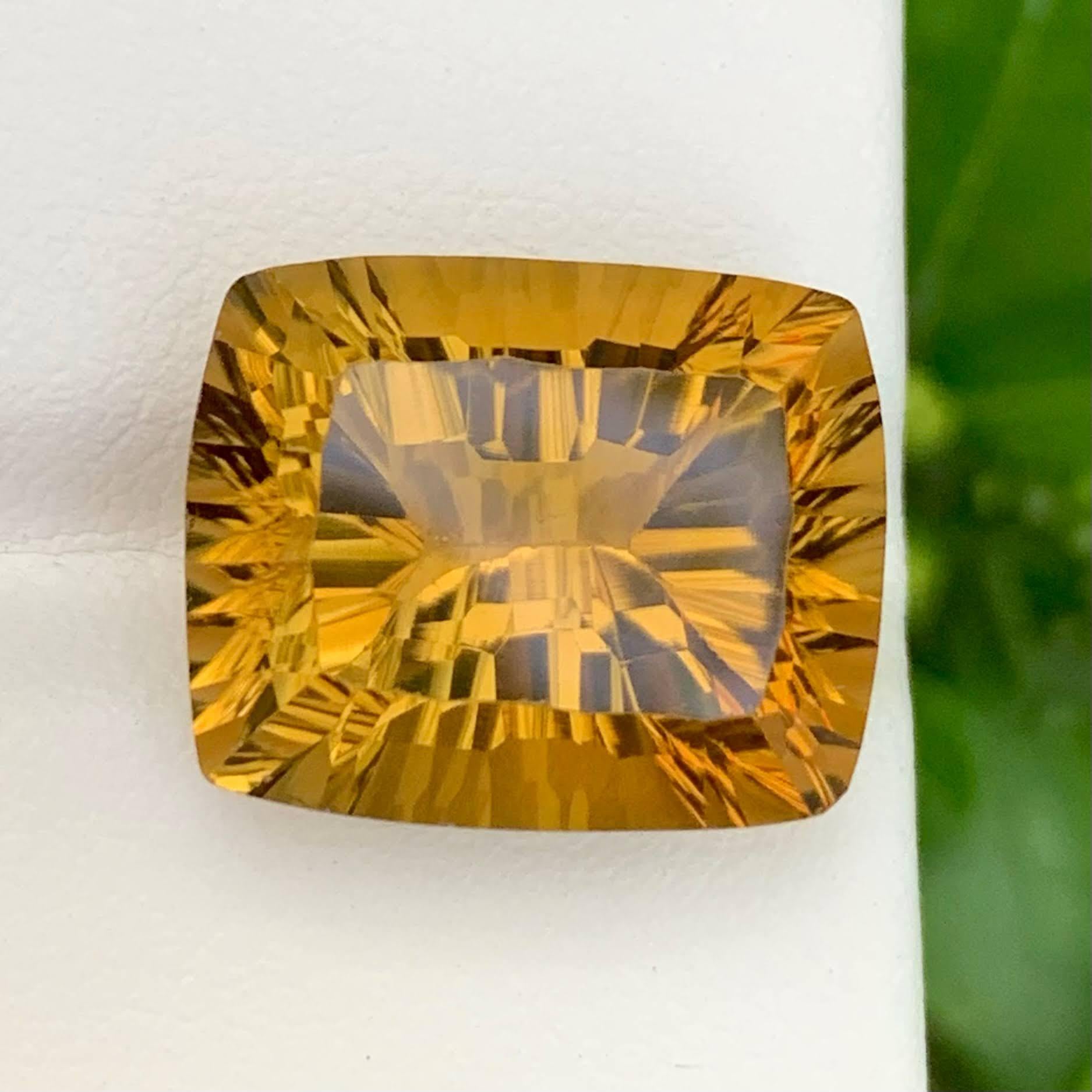Peso 16,00 carati 
Dimensioni 16,2x13x10mm
Trattamento Nessuno
Origine Africa 
Pulizia degli occhi di chiarezza 
Forma taglio cuscino fantasia 





Questo Citrino dorato da 16,00 carati splendidamente sfaccettato è una gemma radiosa proveniente