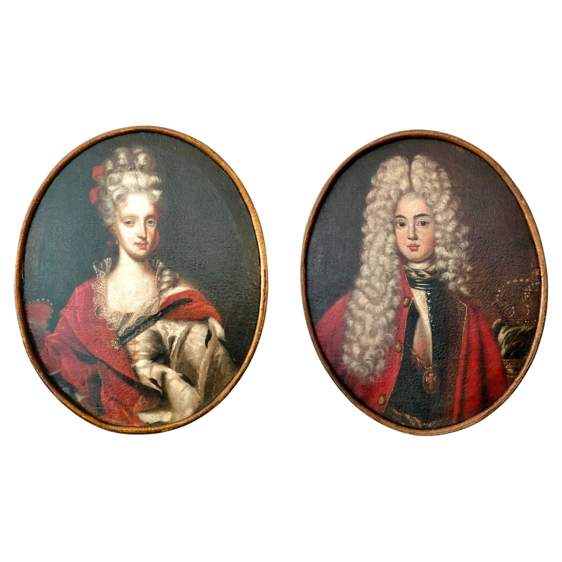1600s Paintings of French Nobility For Sale