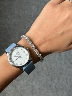 16.01 Carat Diamond Tennis Bracelet 0.5 Carat Each Stone