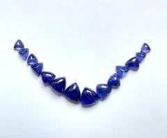 160.15 carats top quality tanzania tanzanite plain trillion layout natural gem