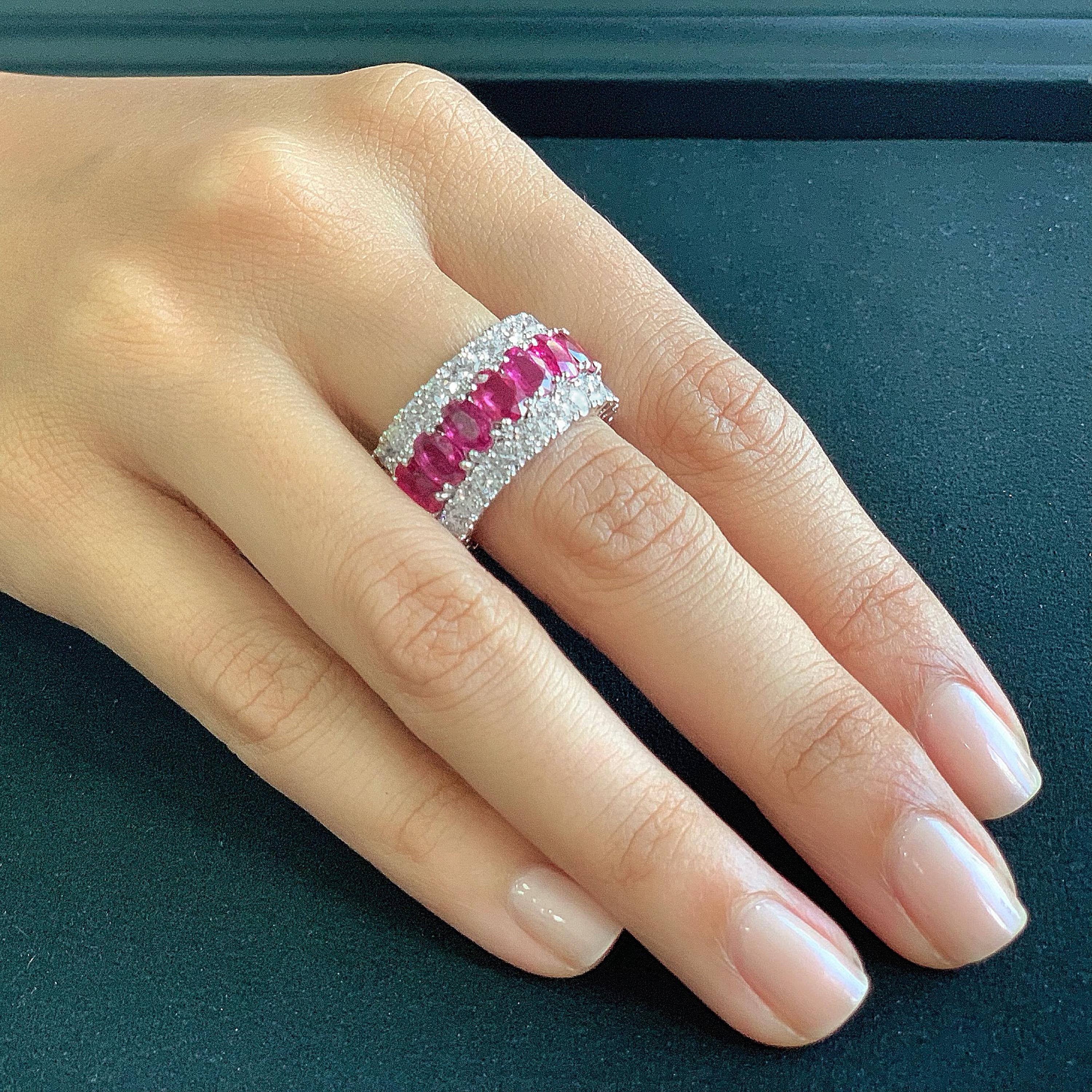 ruby eternity band