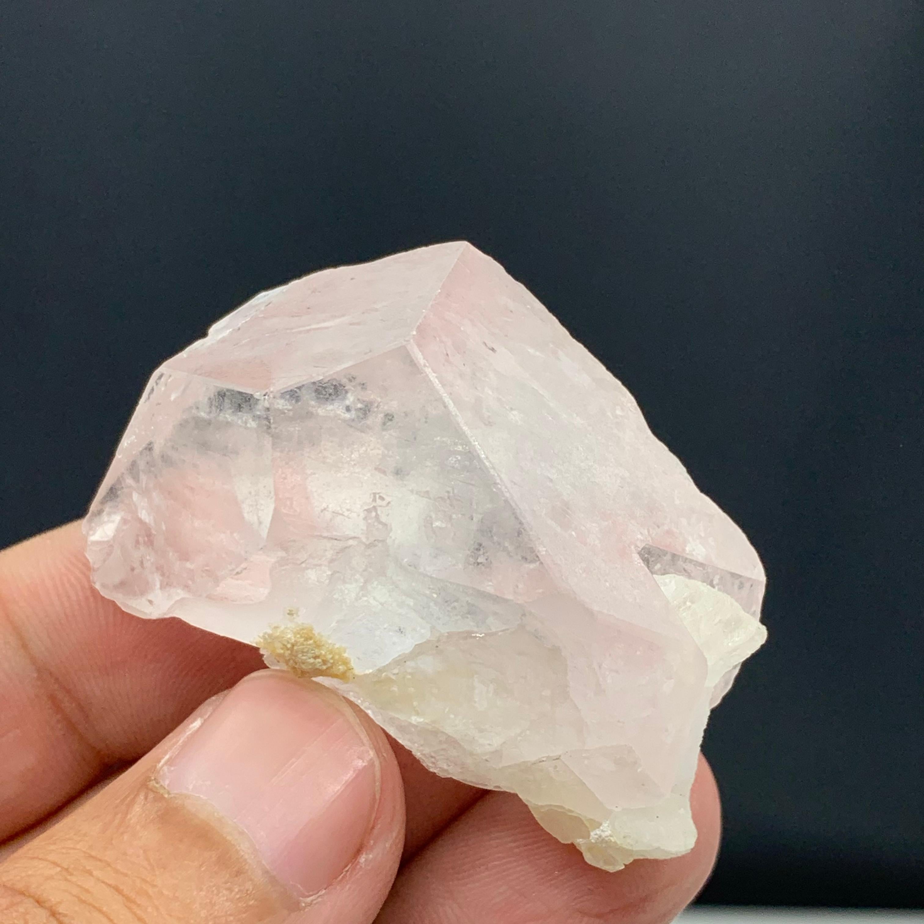 160.25 Carat Incredible Morganite Crystal From Afghanistan  For Sale 6