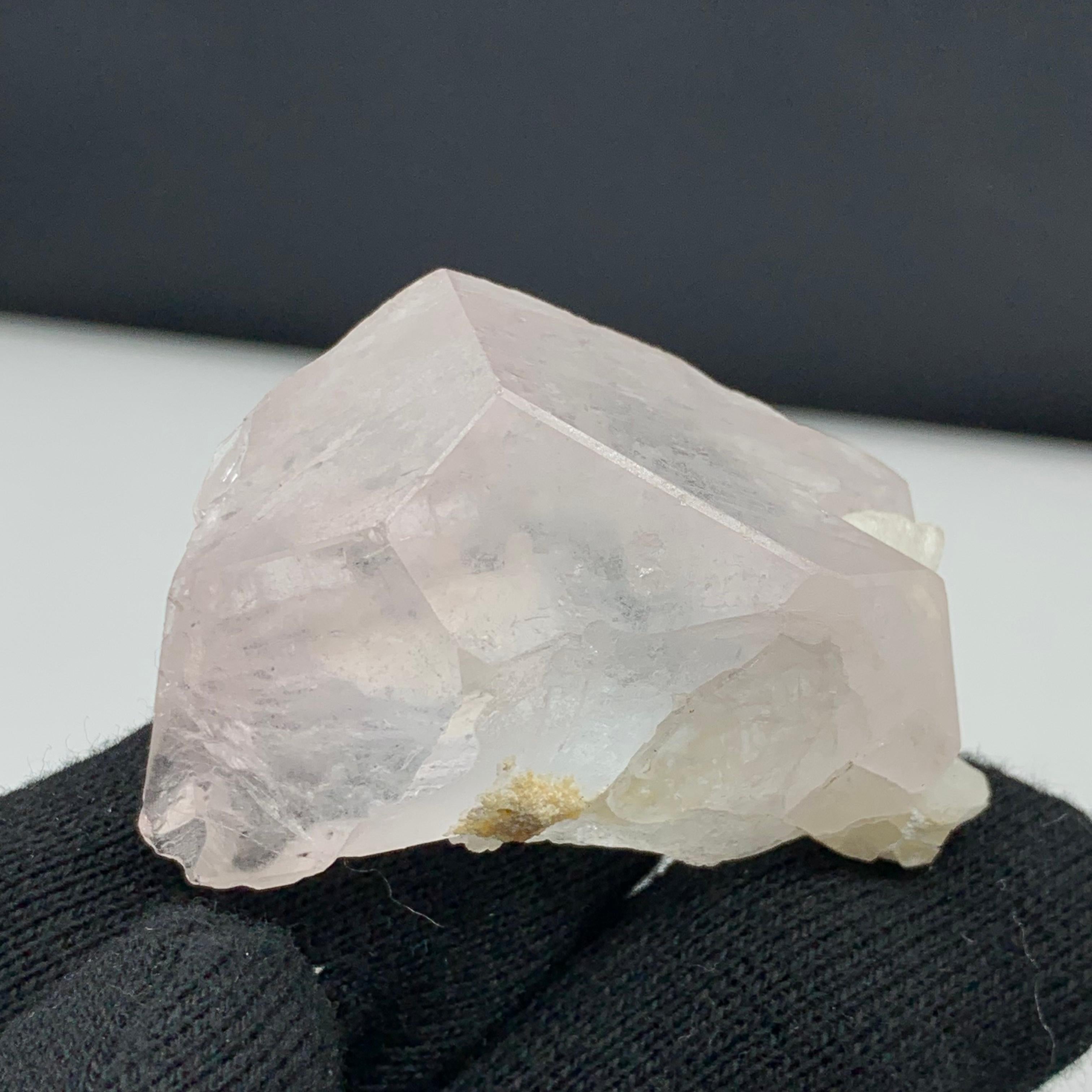 Rock Crystal 160.25 Carat Incredible Morganite Crystal From Afghanistan  For Sale