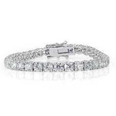 16.02ct Round Brilliant Cut Diamond Tennis Bracelet