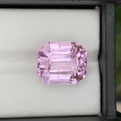 16.05 Carati di Kunzite rosa naturale allentata Pietra gemma afgana taglio smeraldo