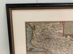 1608 Hispaniae Novae Sive Magnae Vera Descriptio Framed Mexico Map