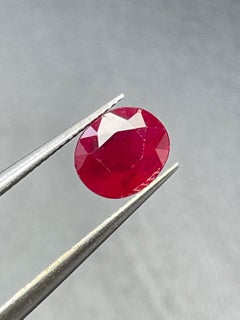 1.60Ct AIGS certificate Unheated Burma Ruby Pigeon blood color Gemstone No heat