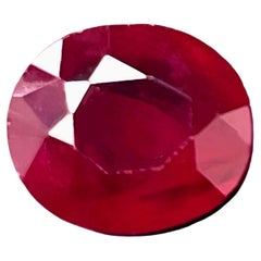 1.60Ct AIGS Zertifikat Natürlicher Unerhitzter Rubin Burma Taubenblut Farbe Edelstein