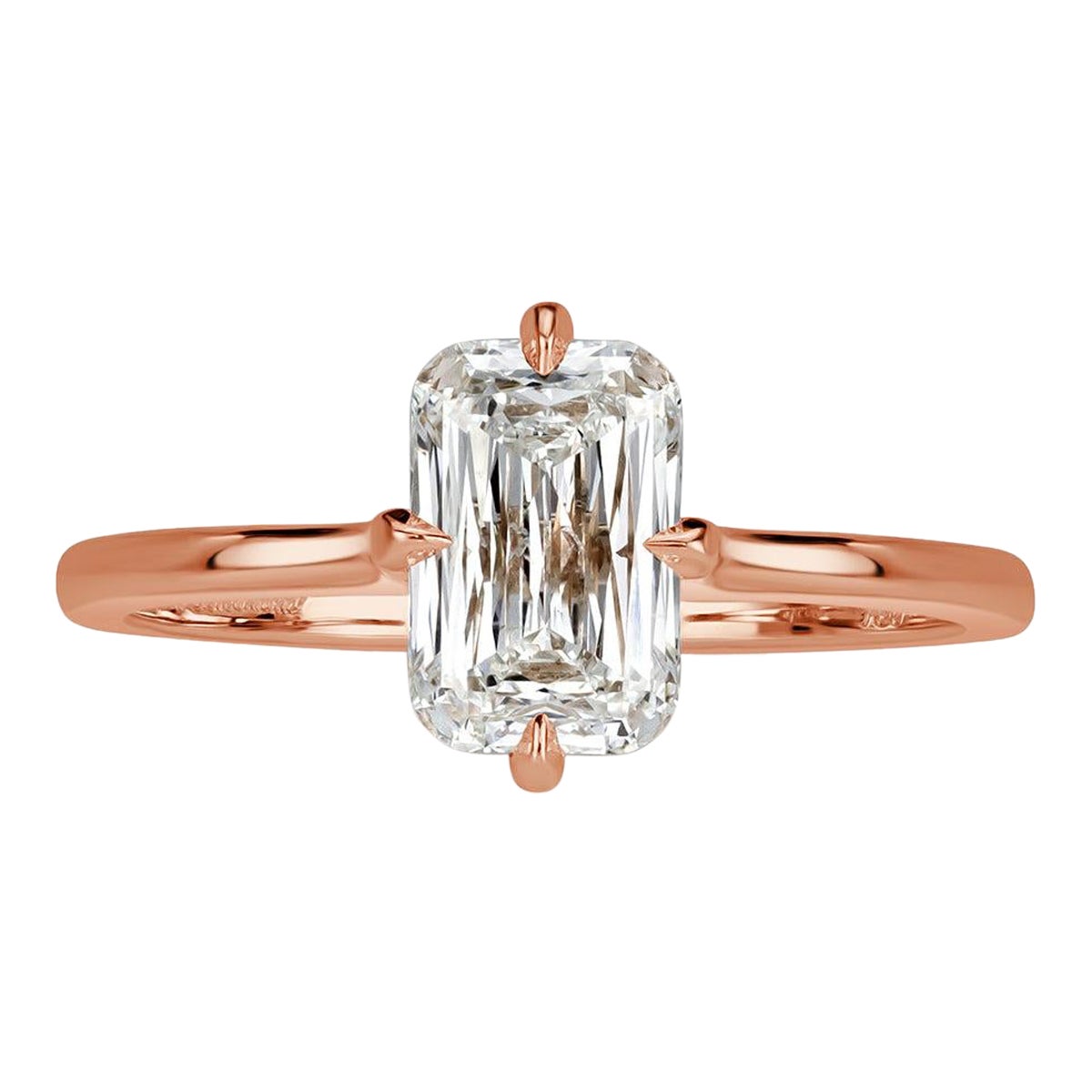 1.60ct Cross Cut Diamond Engagement Ring in vendita