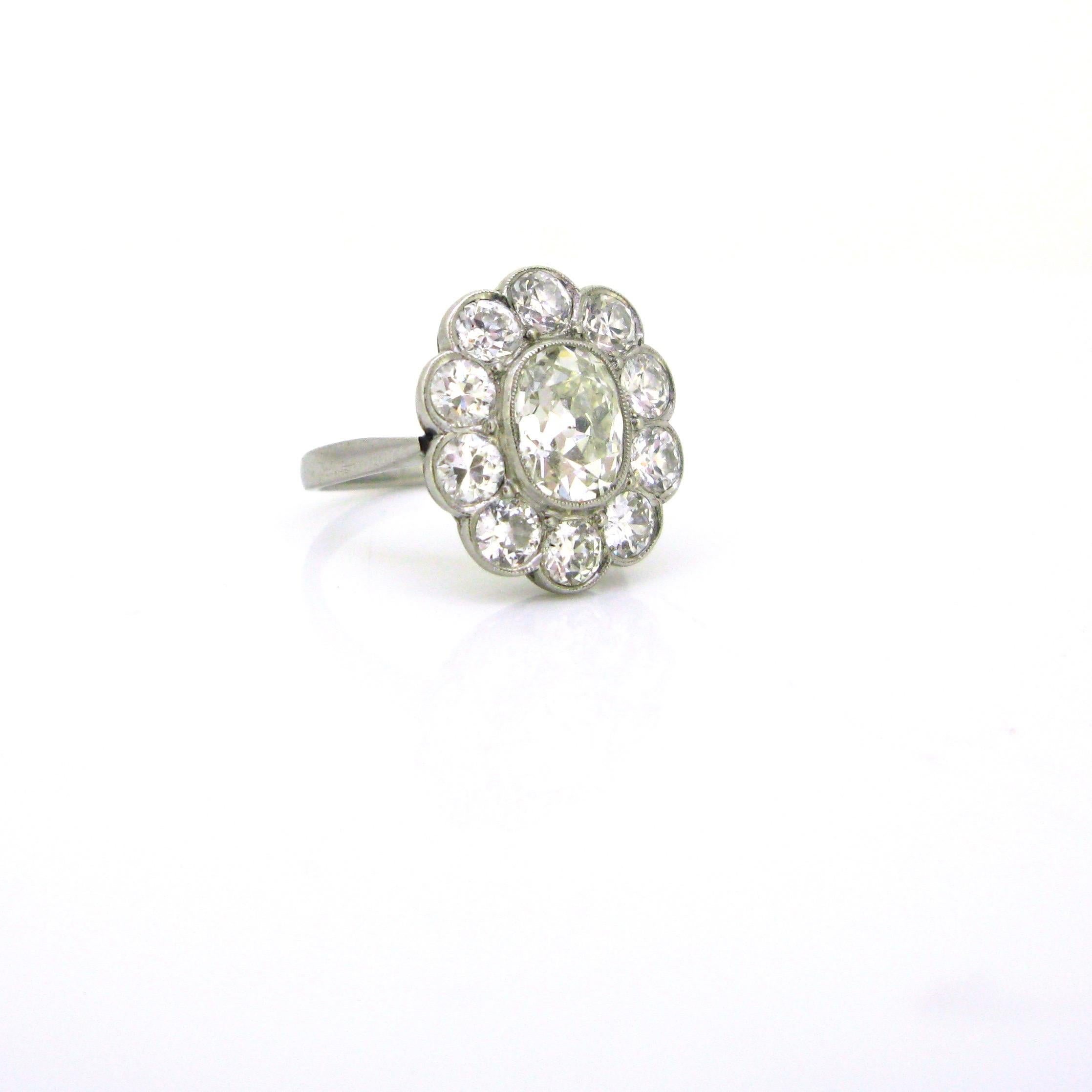 edwardian cushion cut engagement rings