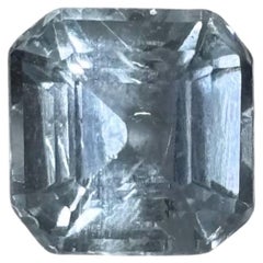 1.61 Carat Aquamarine Gemstone Emerald Cut