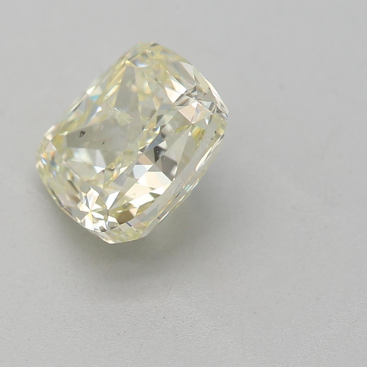 1.61 Carat Cushion shape diamond GIA Certified For Sale 2