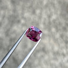 1.61 carats Purplish Pink Burmese Spinel Cushion Cut Natural Gemstone