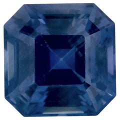 1.61 Ct Zaffiro blu taglio ottagono Gemma sfusa