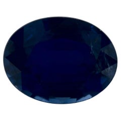 1.61 Ct Blue Sapphire Oval Loose Gemstone