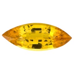 1.61 qt zafiro amarillo marquesa gema suelta