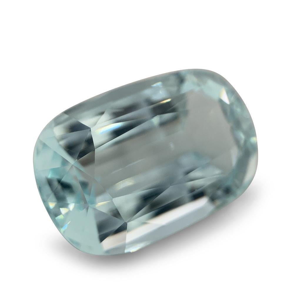 16.13ct Cushion Aquamarine GIA Certified For Sale 4