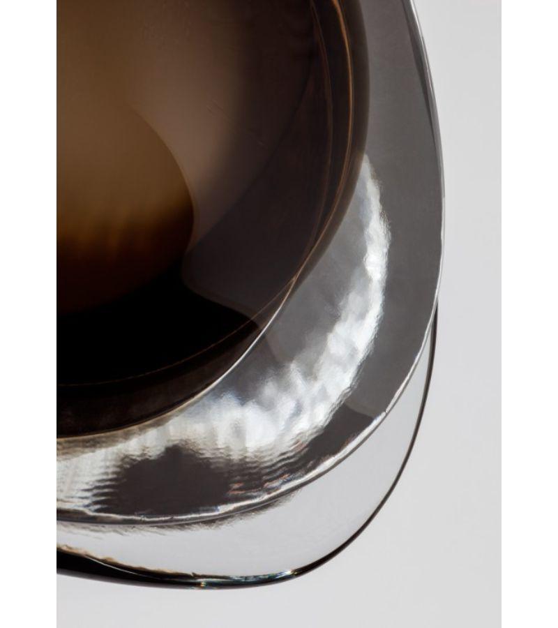 Acier inoxydable Lampadaire sculptural en forme de tronc de cyprès de 16,15 par Bocci en vente