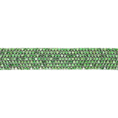 16.19 Carats Tsavorite Garnet White Gold Bracelet