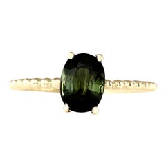 Tourmaline Ring In 14 Karat Yellow Gold Ring