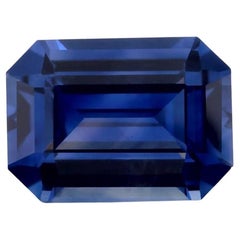 1.62 Ct Blue Sapphire Octagon Cut Loose Gemstone