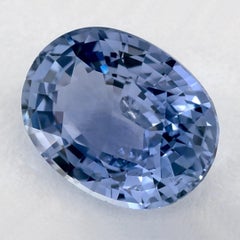 1.62 Ct Blue Sapphire Oval Loose Gemstone