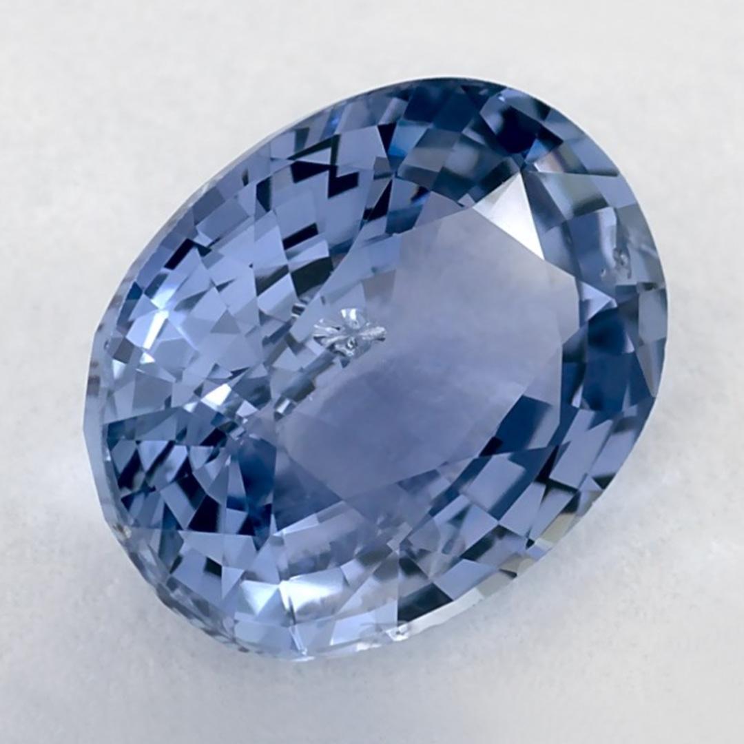 Oval Cut 1.62 Ct Blue Sapphire Oval Loose Gemstone For Sale