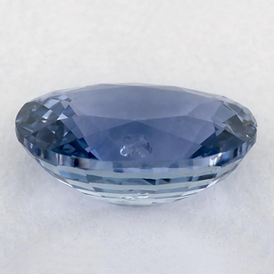 1.62 Ct Blue Sapphire Oval Loose Gemstone In New Condition For Sale In Fort Lee, NJ