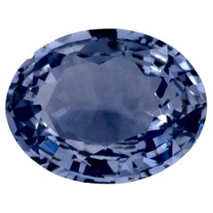 1.62 Ct Blue Sapphire Oval Loose Gemstone