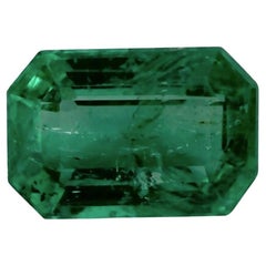 1.62 Ct Emerald Octagon Cut Loose Gemstone