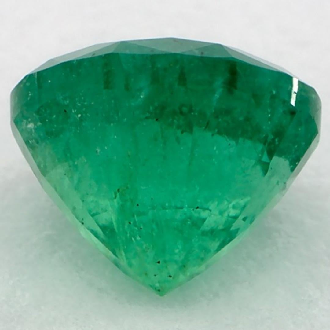 1.62 Ct Smaragd Runde Lose Edelstein im Zustand „Neu“ im Angebot in Fort Lee, NJ