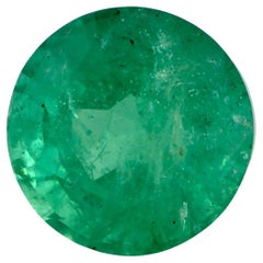 1.62 Ct Emerald Round Loose Gemstone