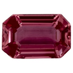 1.62 Ct Pink Sapphire Octagon Cut Loose Gemstone