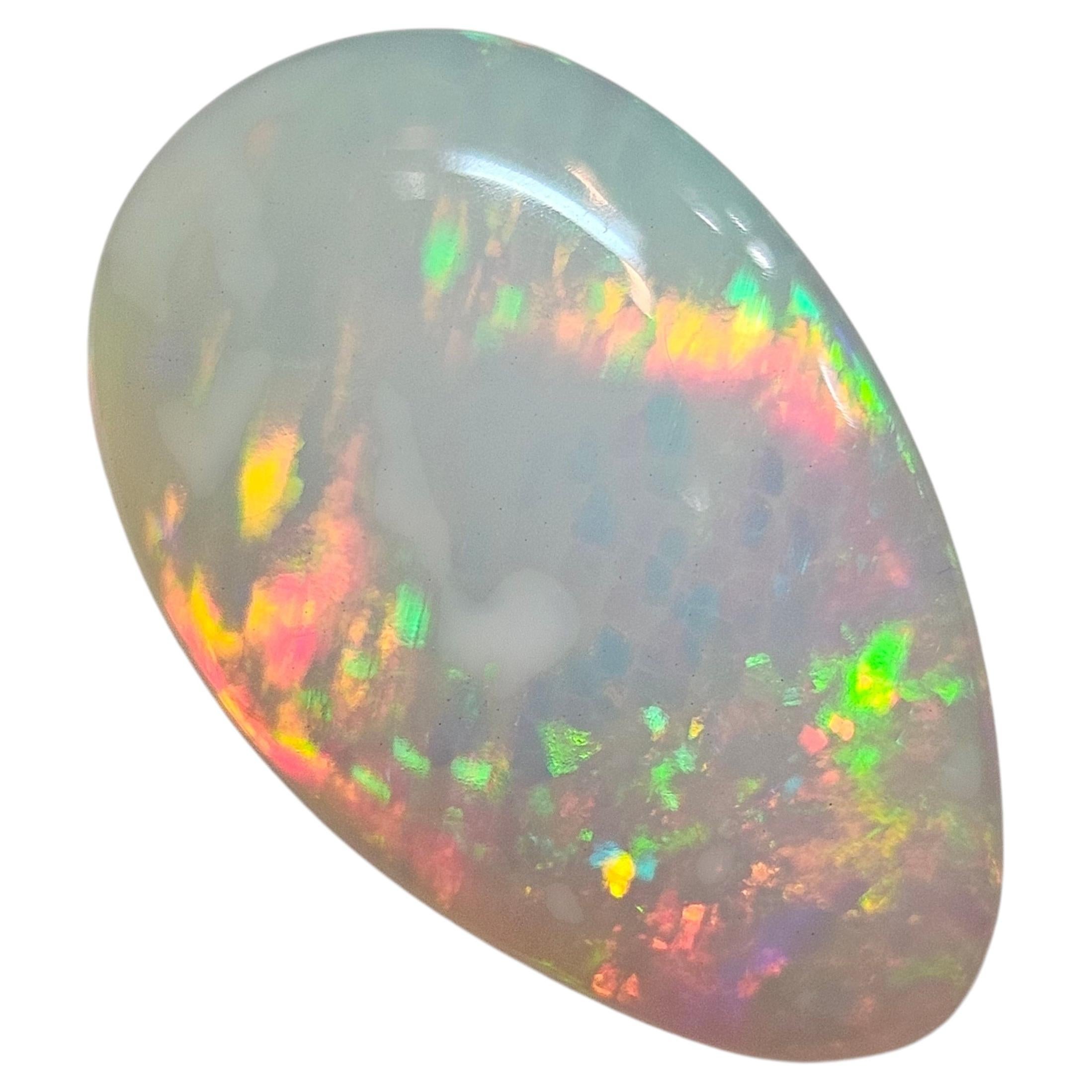 16,26ct. Opale di fuoco cabochon certificato in vendita