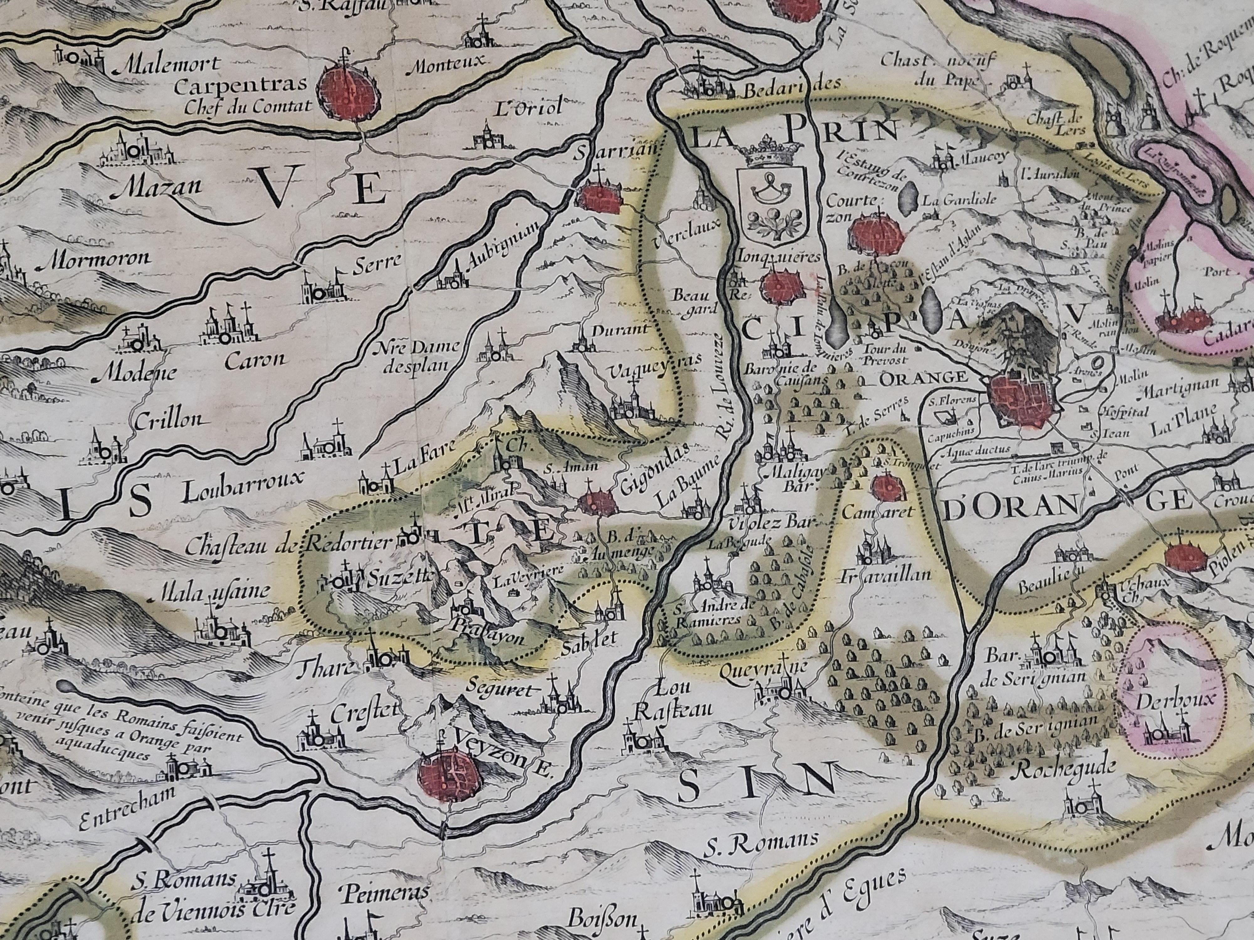 Paper 1627 Hondius Map 