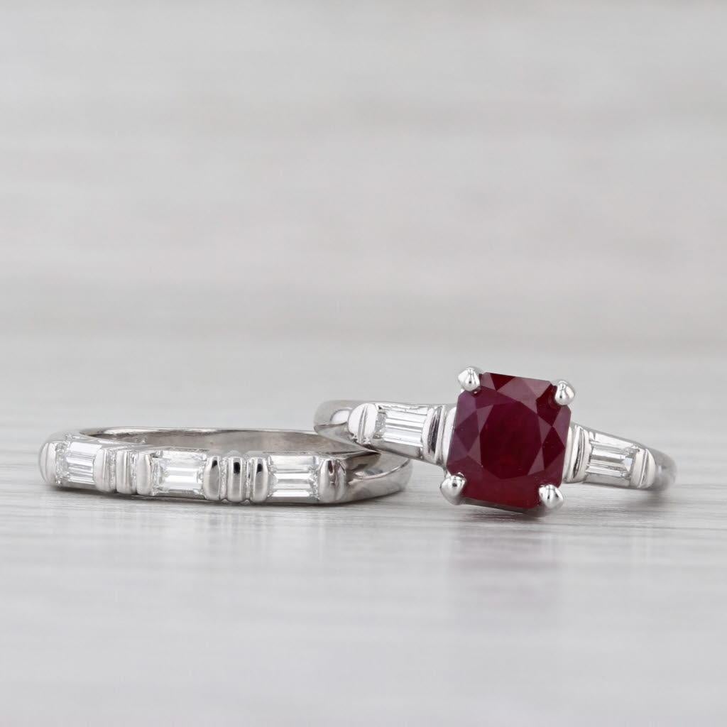 Anello di fidanzamento con diamante rubino di 1,62 ct. in vendita 2
