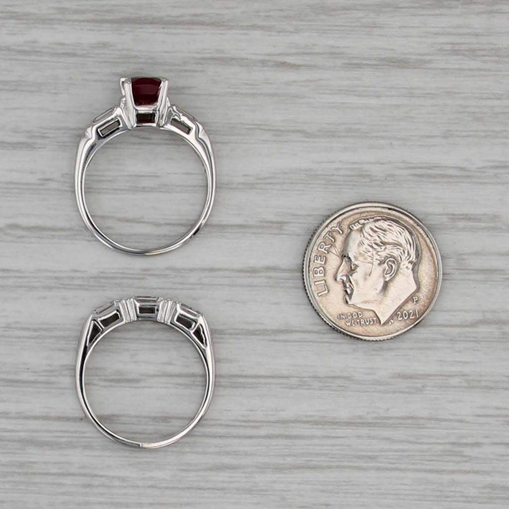 Anello di fidanzamento con diamante rubino di 1,62 ct. in vendita 3