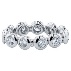 Flexi-Band-Ring mit 1,63 Karat Diamant in Lünette
