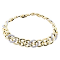 1,63 Karat Diamantarmband aus 18 Karat Gold