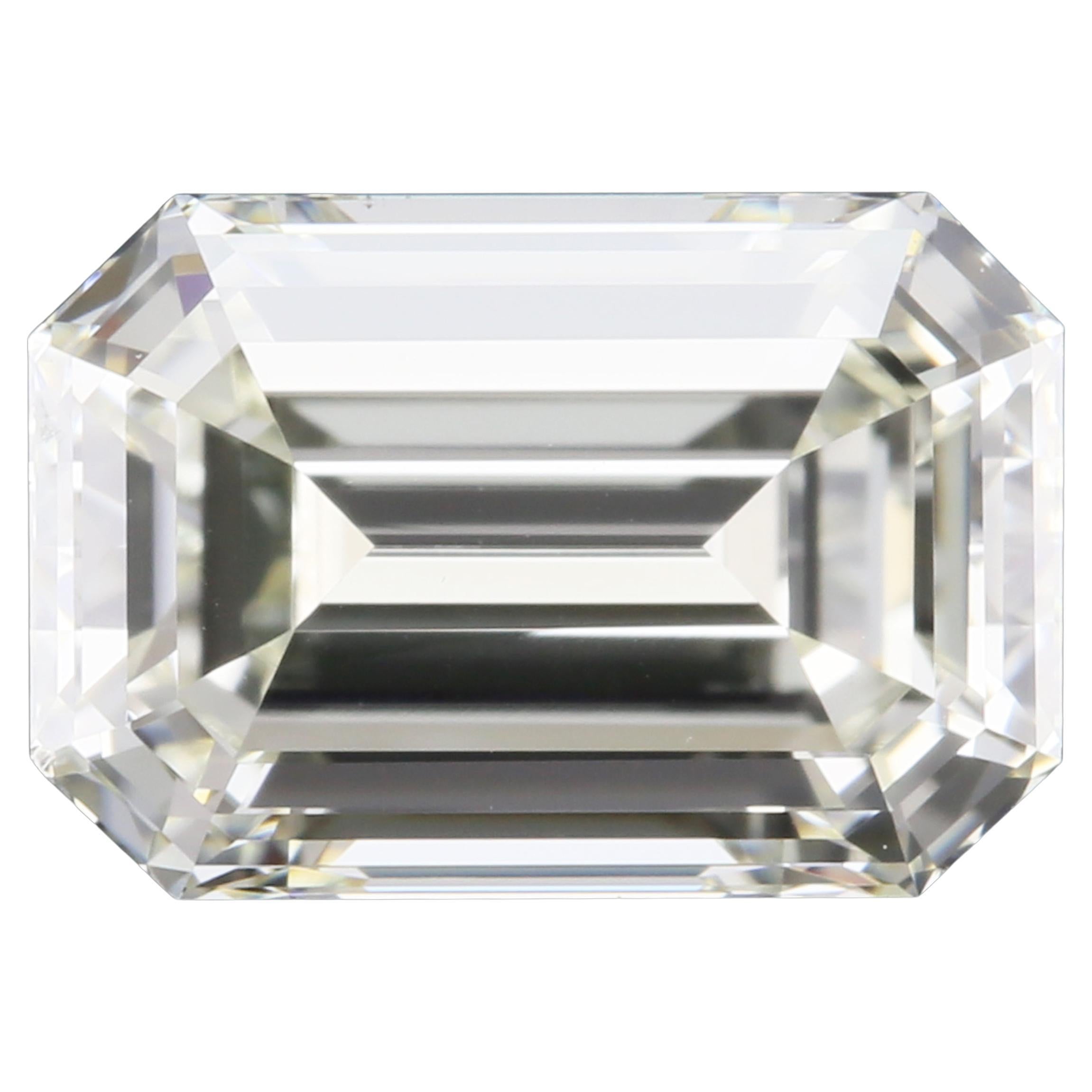 1.63 Carat Emerald Cut Diamond – K Color / VS1 Clarity – GIA Certified