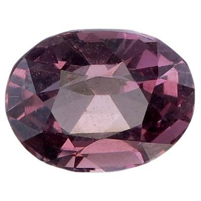 1.63 Carat Natural Vivid Pink Spinel from Burma No Heat For Sale