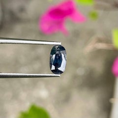 1.63 Carats Natural Color Change Sapphire Stone Oval Cut Sri Lankan Gemstone