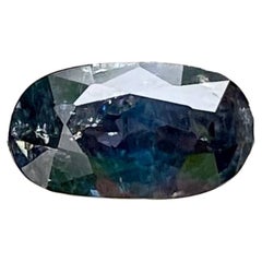 Pierre précieuse du Sri Lanka, saphir naturel à couleur changeante de 1,63 carat, taille ovale