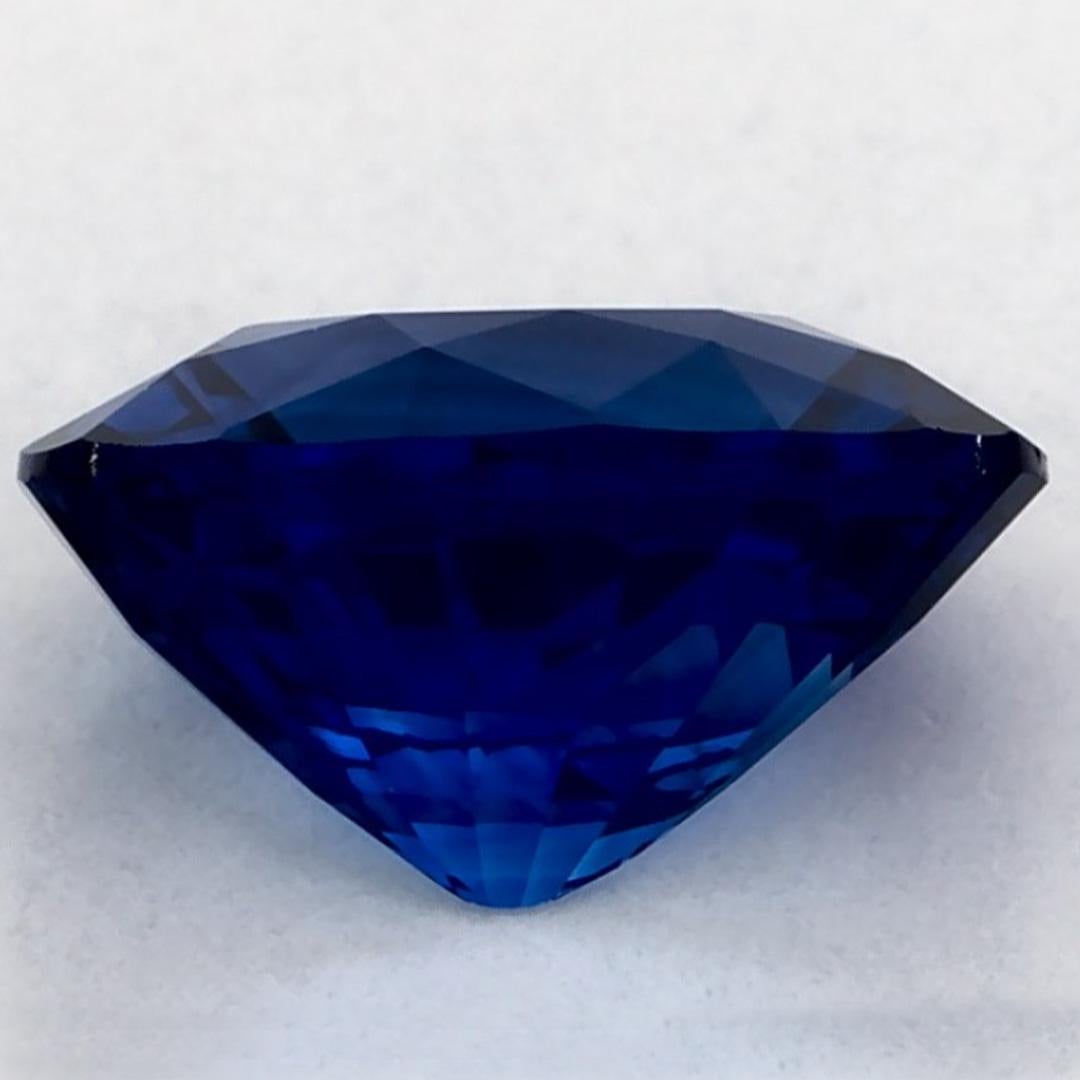 1.63 carati di zaffiro blu ovale sfuso In condizioni Nuovo in vendita a Fort Lee, NJ