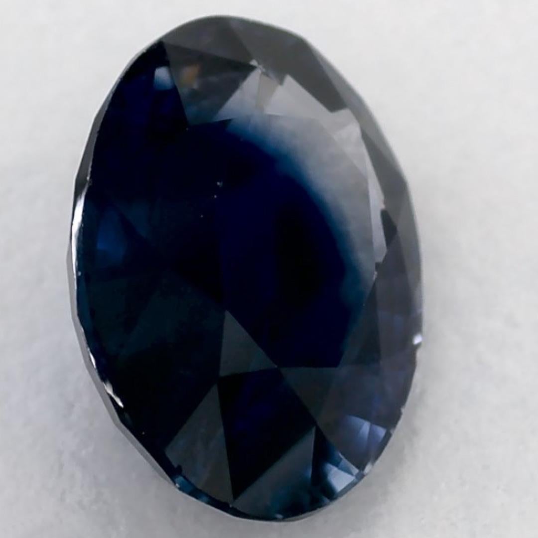 De las mujeres 1.63 qt Zafiro Azul Oval Gema Suelta en venta
