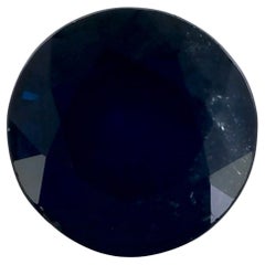 1.63 Ct Blue Sapphire Round Loose Gemstone