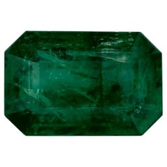 1.63 Ct Emerald Octagon Cut Loose Gemstone