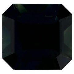1.63 Ct Green Sapphire Octagon Loose Gemstone